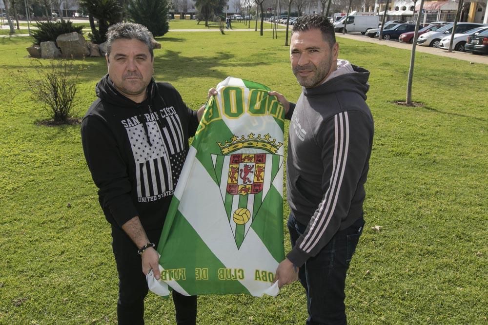 Rafa Navarro, fotografías de un cordobesista en blanco y verde