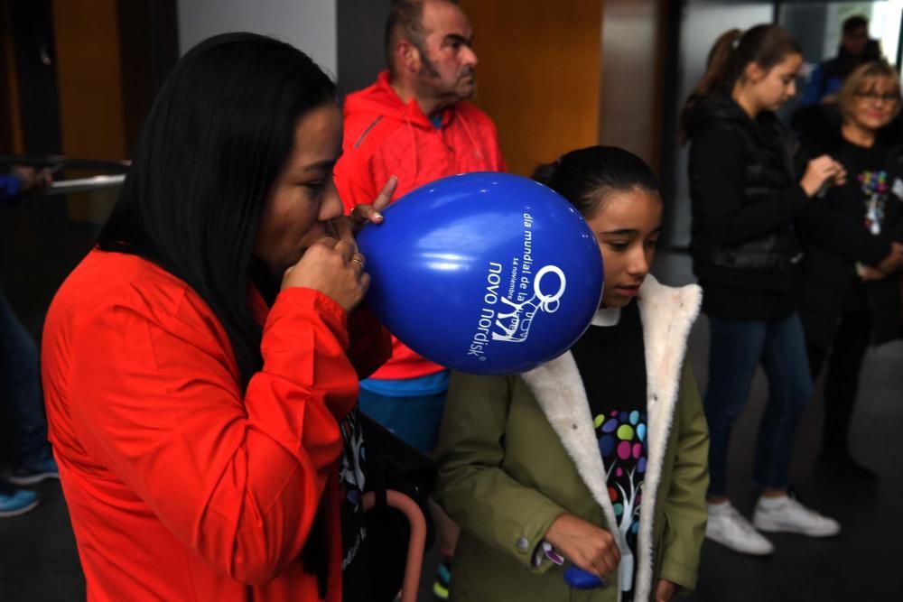 Marcha de sensibilización sobre la diabetes