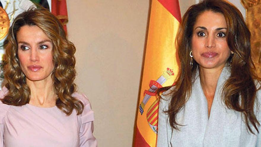 Letizia, espejo de Rania