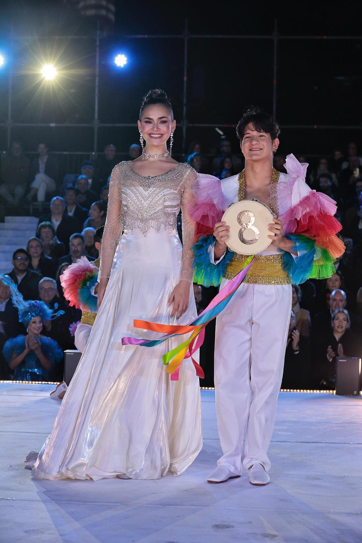 Alexia Hernández en la gala inaugural del Carnaval de Santa Cruz de Tenerife 2026.