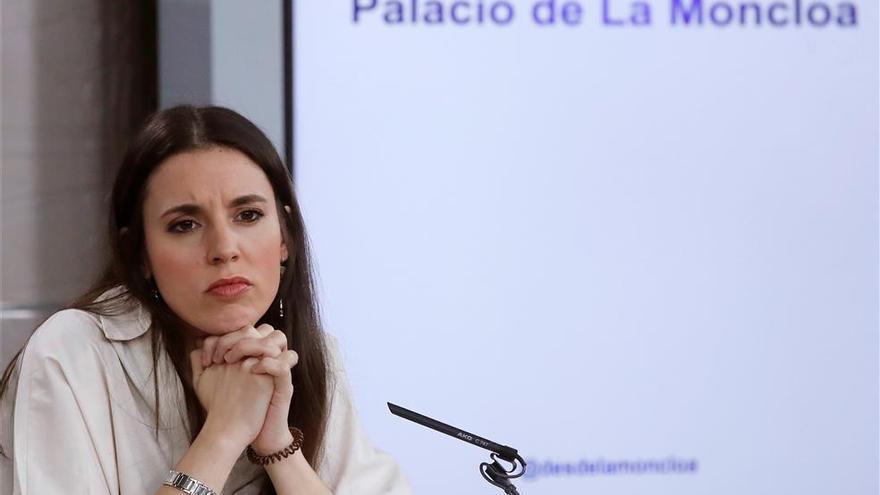 Irene Montero respalda las protestas de los agricultores en Don Benito