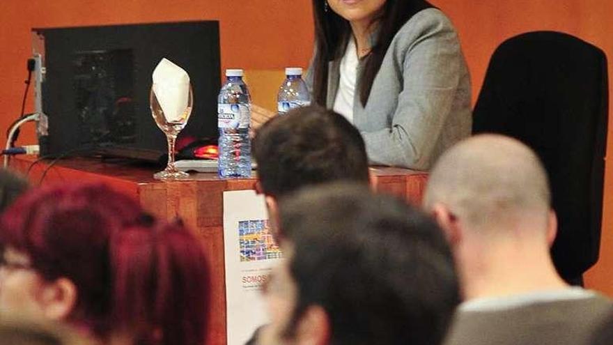 La directora del Instituto de Estudos do Territorio, Inés Santé.