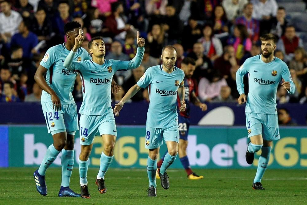 Levante - Barcelona, en imágenes