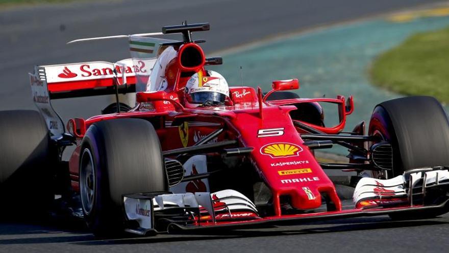 Vettel guanya per sorpresa i Sainz puntua