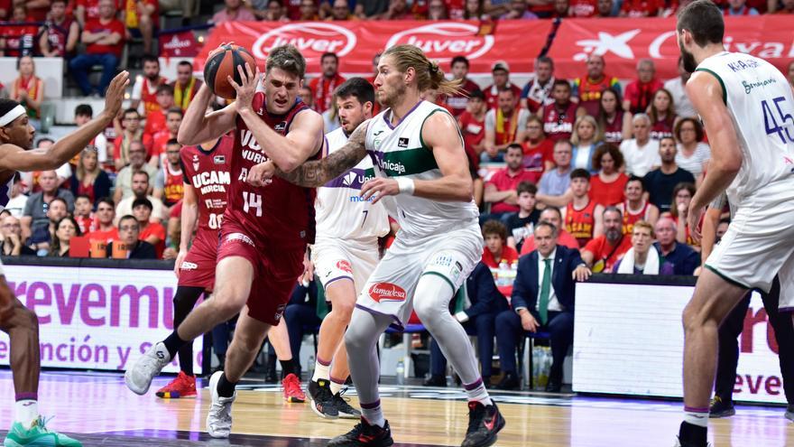 La puntuación de los jugadores en el UCAM Murcia - Unicaja