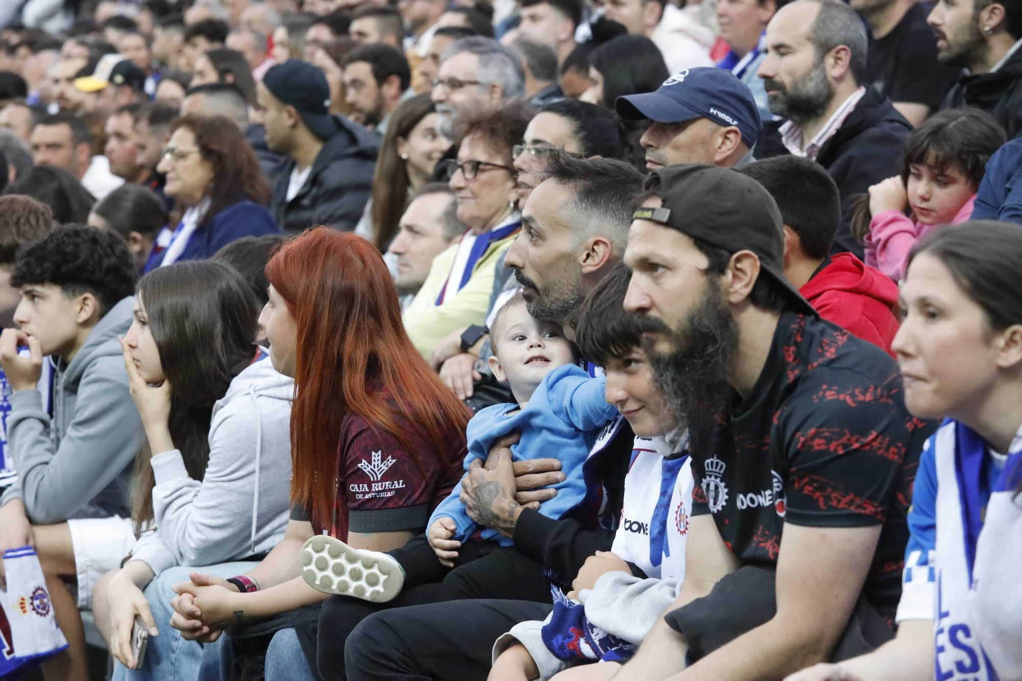 EN IMÁGENES: La final por el ascenso entre Avilés y Rayo Majadahonda vivida en el Suárez Puerta