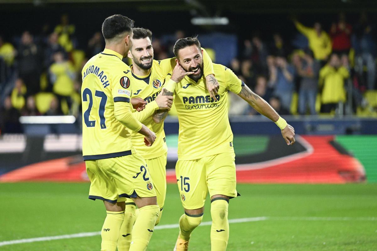 El Villarreal gana al Panathinaikos.