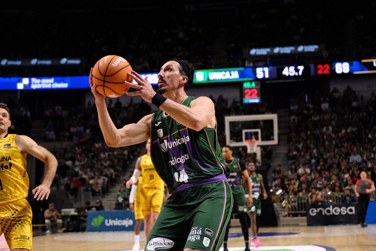 21-03-26, Málaga, palacio de los deportes Martín Carpena. Unicaja vs La Laguna Tenerife. (Fotografia : Gregorio Marrero)