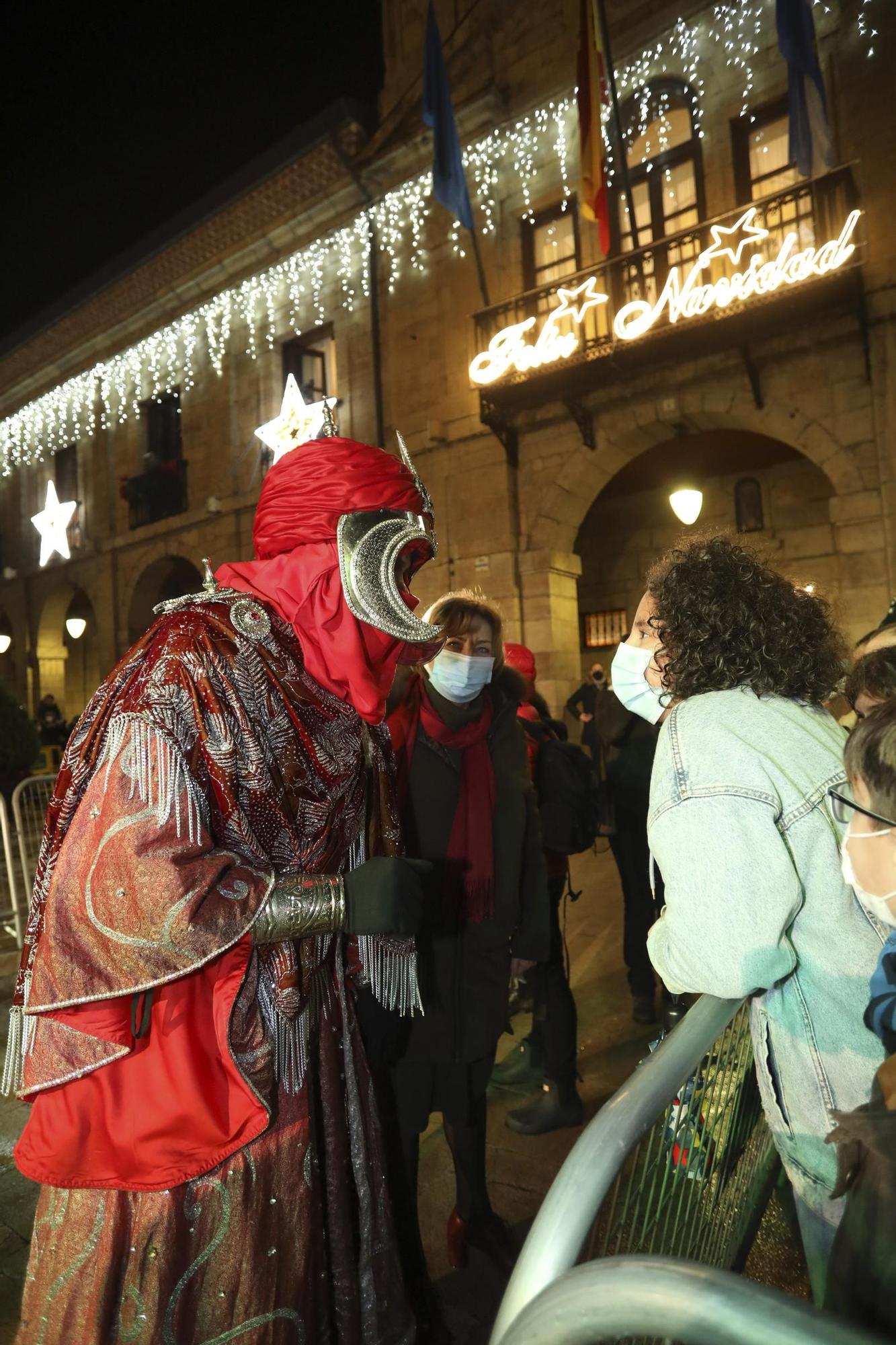 Cabalgata de Reyes Magos en Avilés