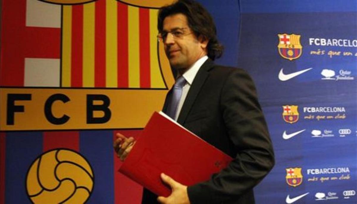 Toni Freixa, portaveu de la junta blaugrana.