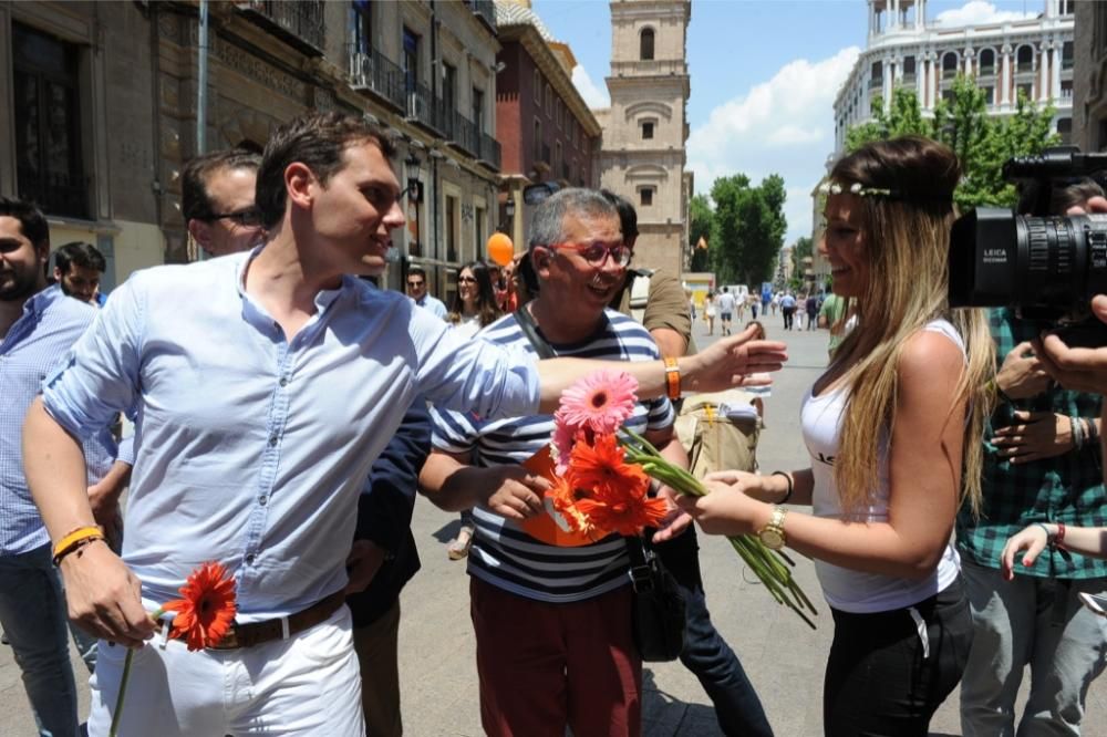 Albert Rivera visita Murcia y Los Alcázares