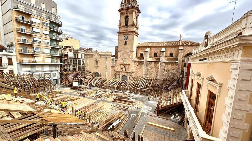 Algemesí levanta una plaza de toros única en España