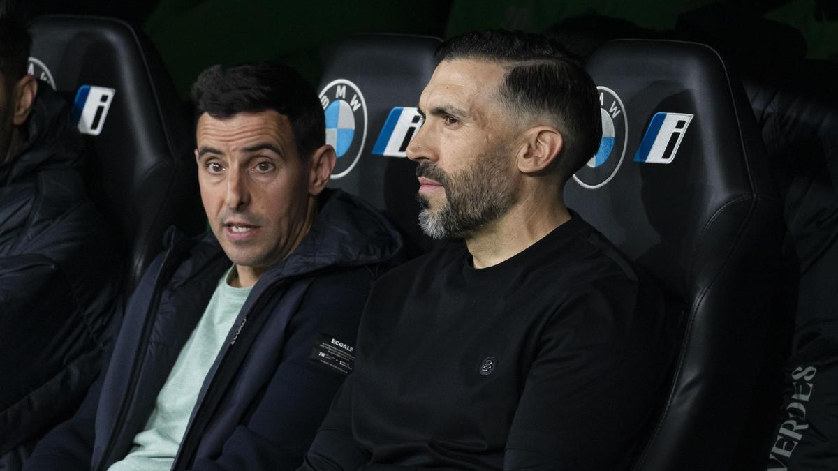 Eder Sarabia antes del partido frente al Real Madrid.