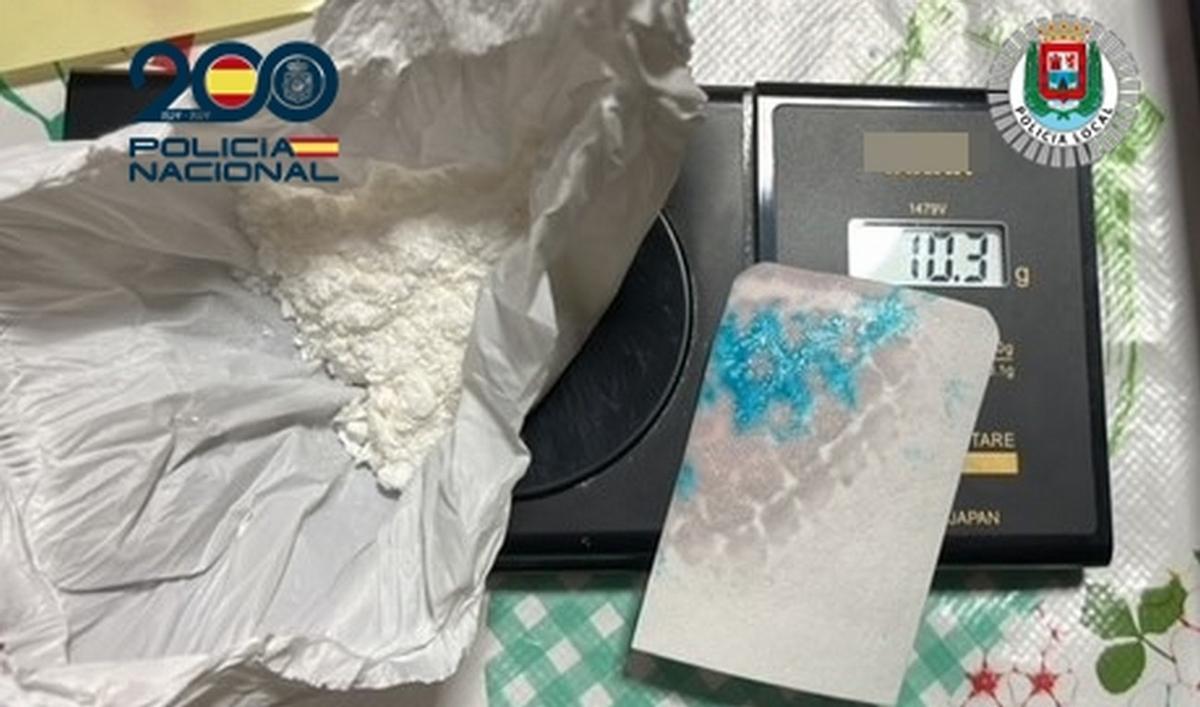 Imagen de las sustancias incautadas en el 'narcopiso' de Las Palmas de Gran Canaria.