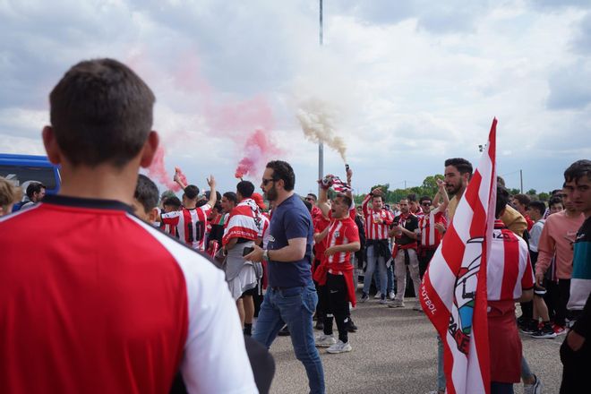 GALERÍA | Ambiente de play-off en el Ruta de la Plata ante el Zamora CF - Alavés B