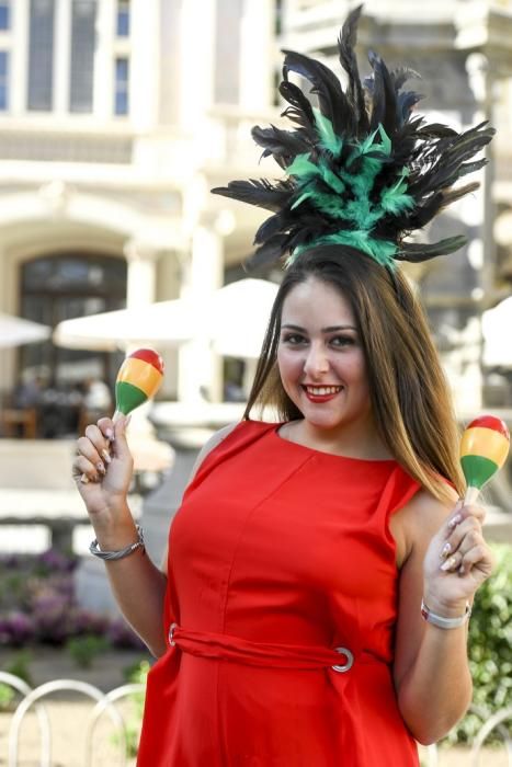 LAS PALMAS DE GRAN CANARIA  12-02-2019 LAS PALMAS DE GRAN CANARIA.  CARNAVAL 2019 LAS PALMAS DE GRAN CANARIA. Candidata a Reina Carnaval LPGC 2019. Candidata a Reina Carnaval LPGC 2019 Fabiola Bosa Armas, en representacion de El Caserío, Divinity, Cecosen, Restaurante Klamotte.  FOTOS: JUAN CASTRO