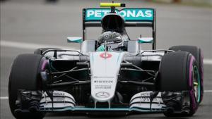 Nico Rosberg, pole provisional en Alemania