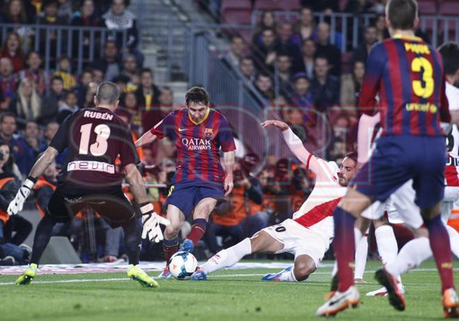 BARÇA, 6 - RAYO VALLECANO, 0