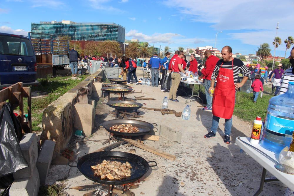 Festival de paellas de las fallas de Malvarrosa-Cabanyal-Beteró