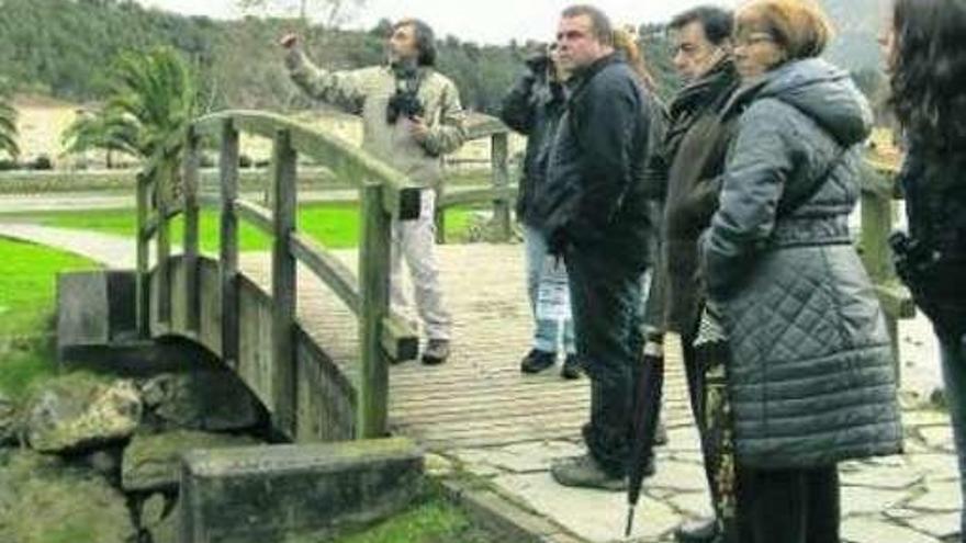 Un avistamiento en la ría de Ribadesella.