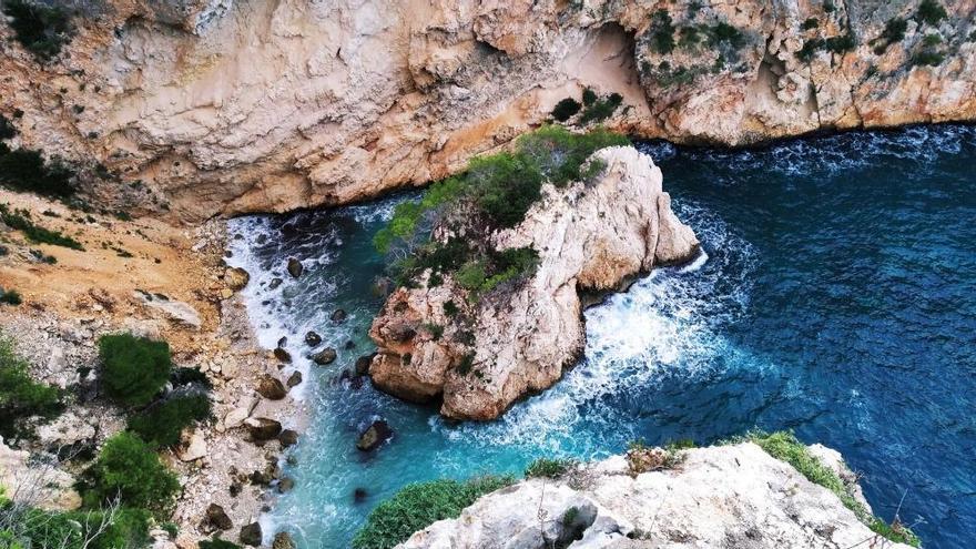 En Caló, la cala &#039;secreta&#039; de Xàbia