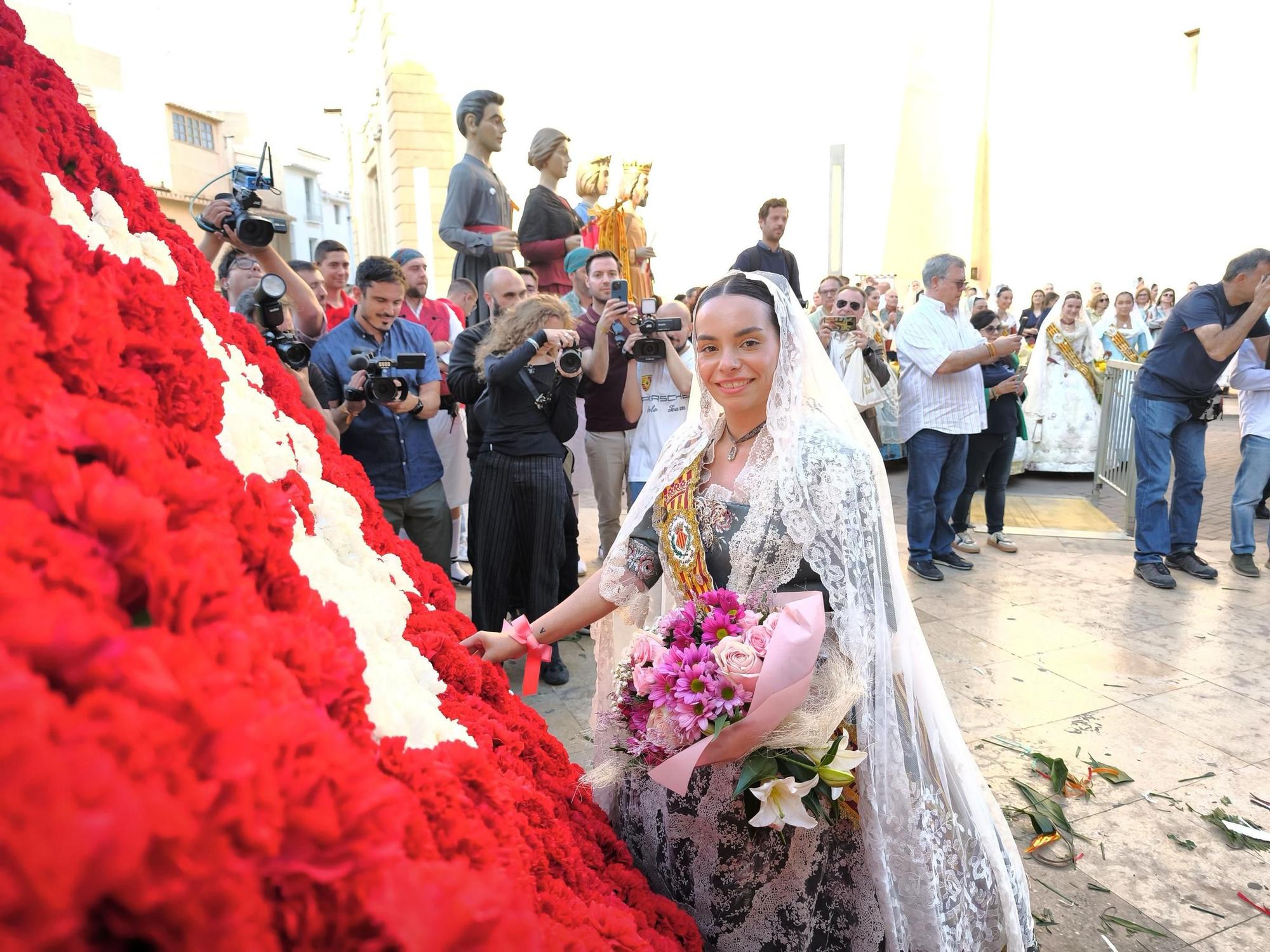 Galeria de fotos de l'ofrena de flors a Sant Pasqual en Vila-real