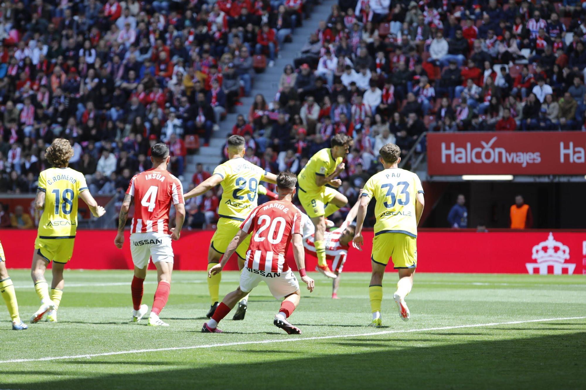 EN IMÁGENES: así fue la derrota del Sporting ante el Villarreal B