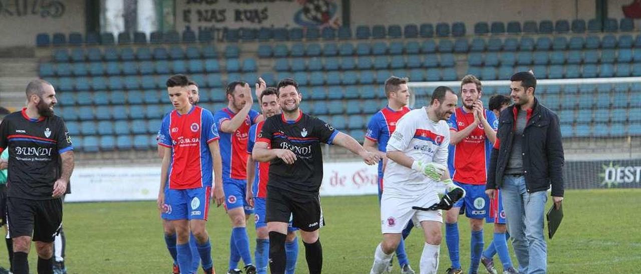 El último partido disputado en O Couto entre la Unión Deportiva Ourense y Francelos. // Iñaki Osorio