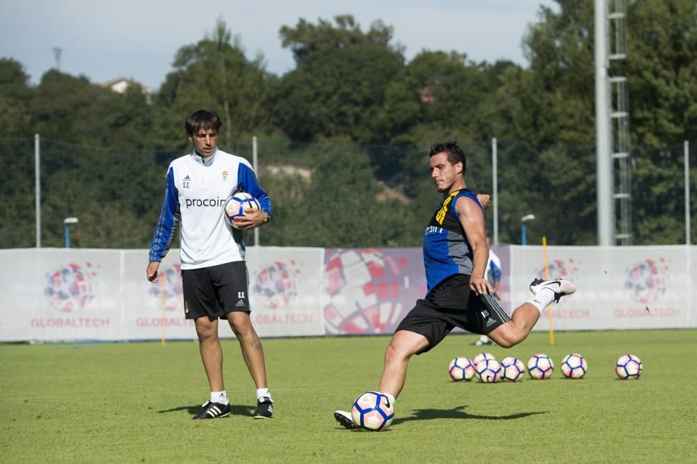 Entrenamiento del Real Oviedo