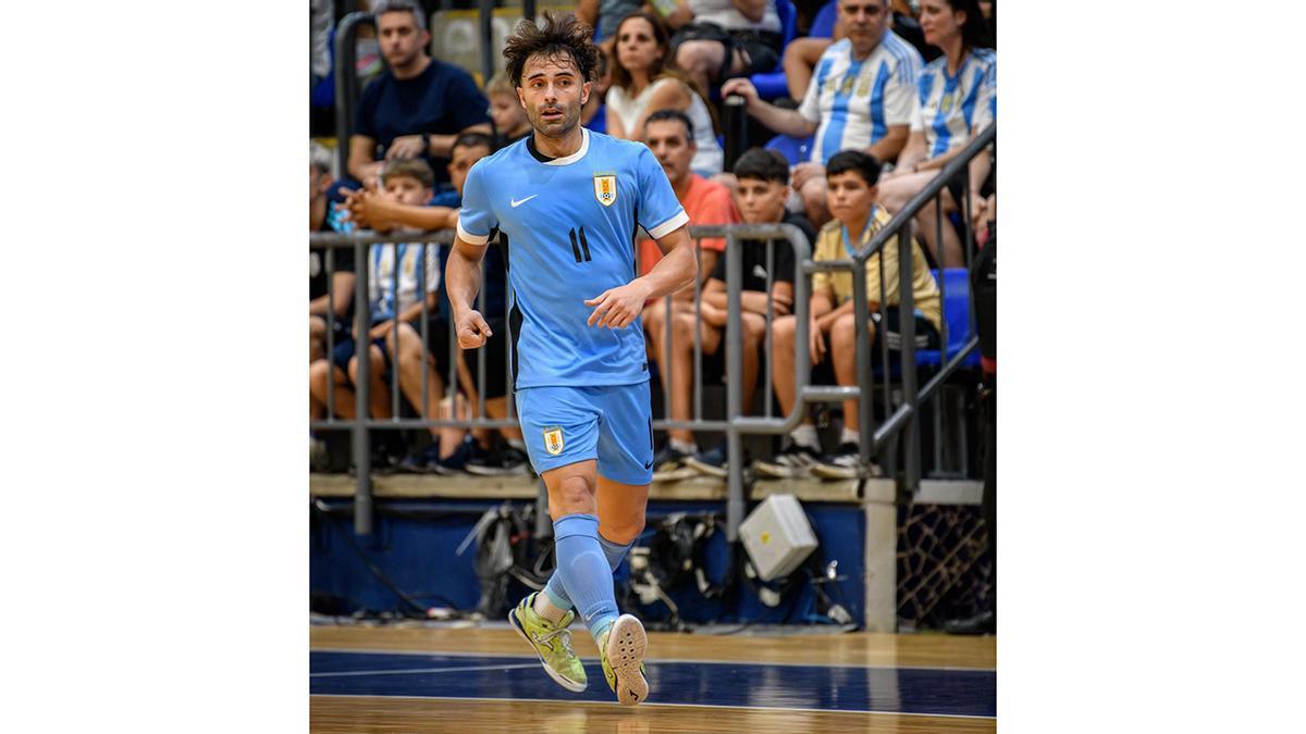 Pablo Ibarra se lesionó con la selección charrúa