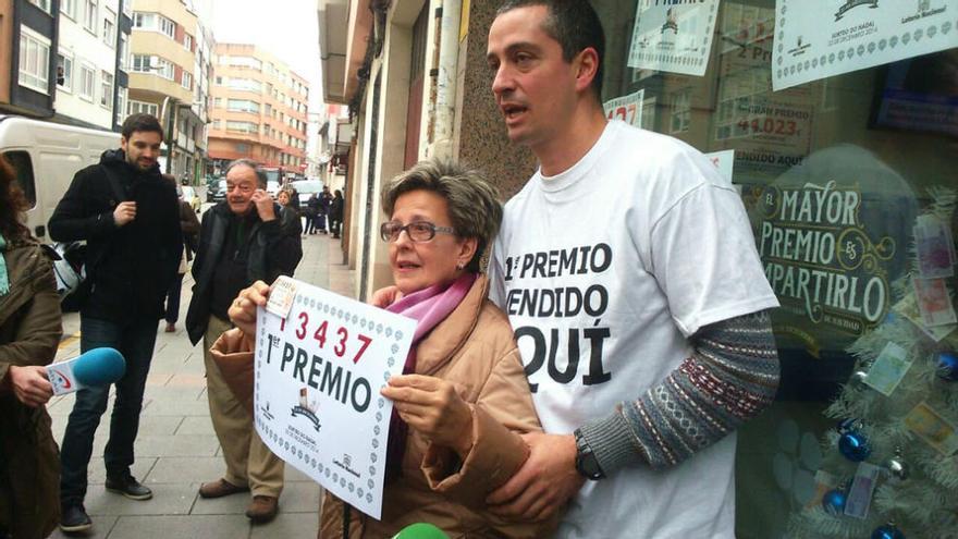 Diez décimos del Gordo, vendidos en Monte Alto