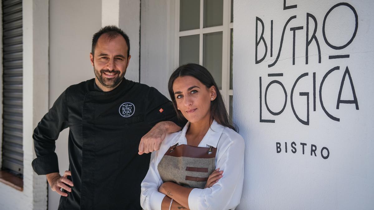 Maica y Antonio, restaurante La Bistrológica.