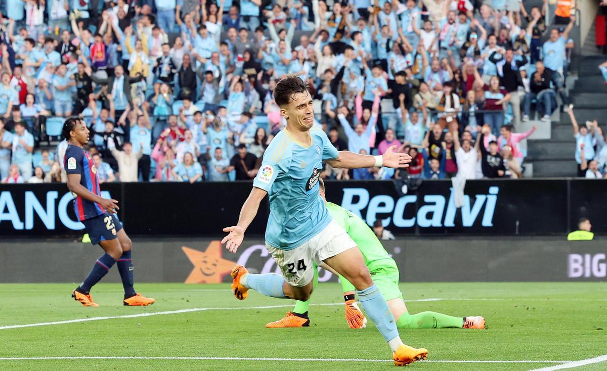 Lágrimas de felicidad en Balaídos: otro final de temporada agónico del Celta