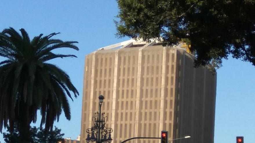 Edificio de Correos en Málaga.