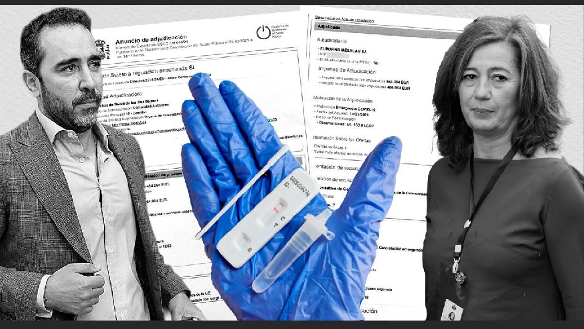 El Govern Armengol acató de inmediato las órdenes de Aldama para contratar PCR