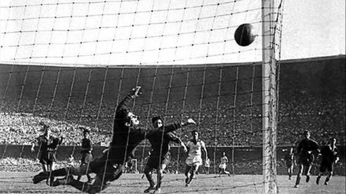 'EL GATO DE MARACANÁ'Ramallets, en el Brasil-España del Mundial de 1950.