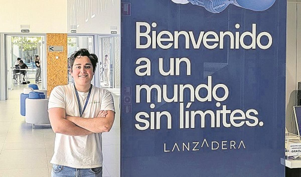 El emprendedor Marcos Martí en Lanzadera.