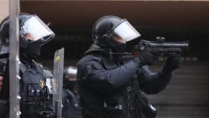 Antiavalots dels Mossos imputats per disparar s’escuden en la violència de la protesta