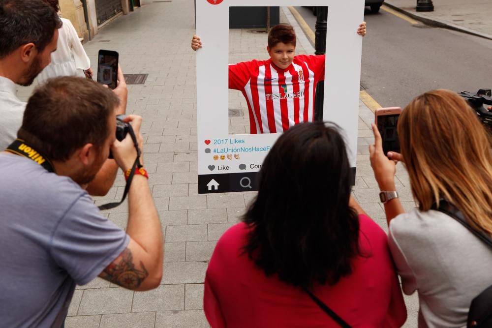 Nuevas camisetas del Sporting