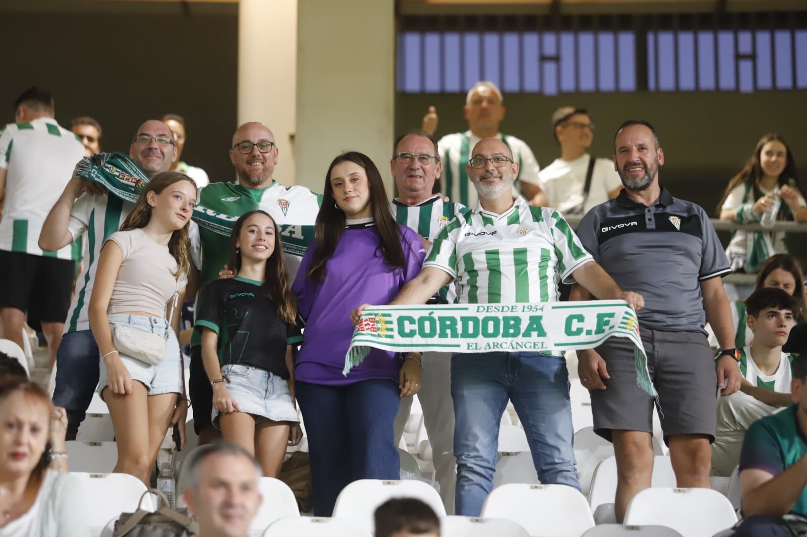 Córdoba CF-Racing de Santander | Las imágenes de la afición en El Arcángel