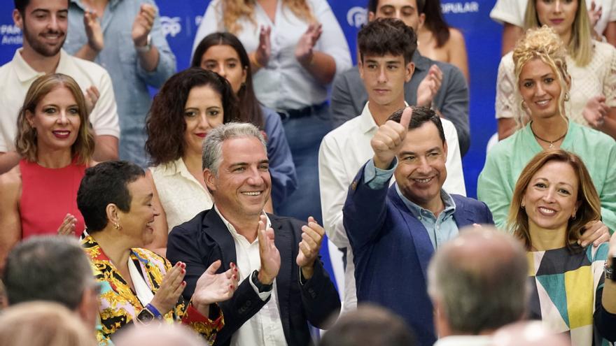 Moreno: «Andalucía no permitirá a Sánchez que se pisoteen sus intereses»