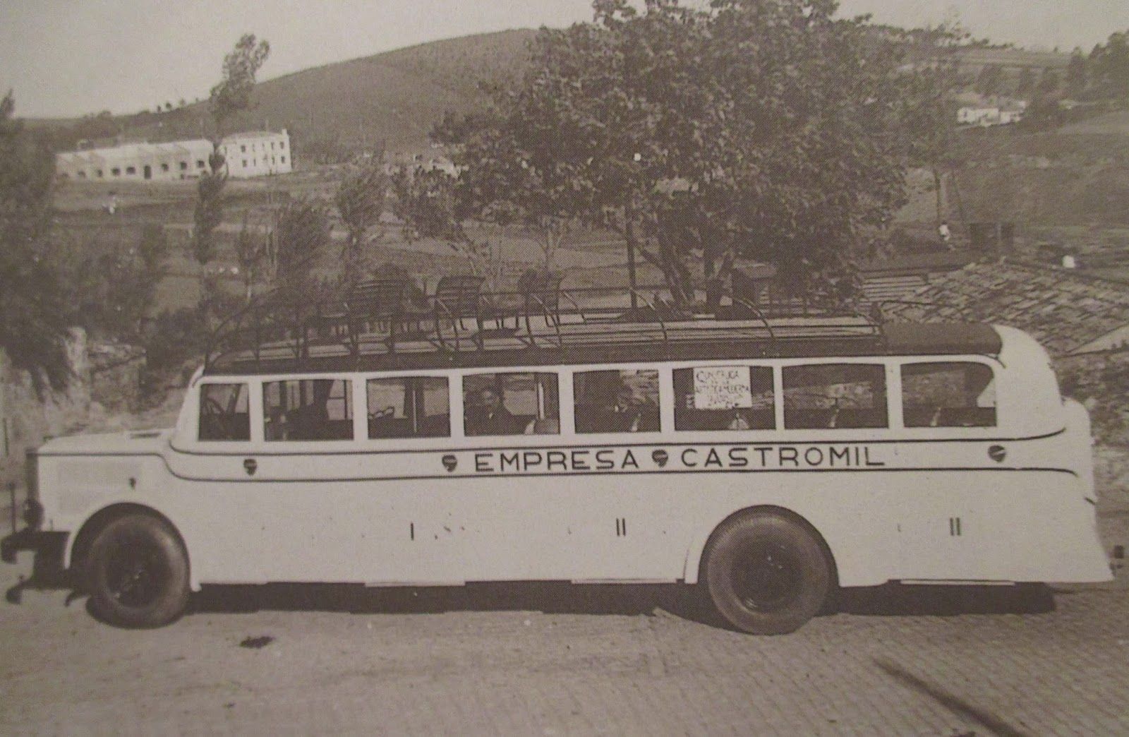 Una imagen de un autobús de Castromil