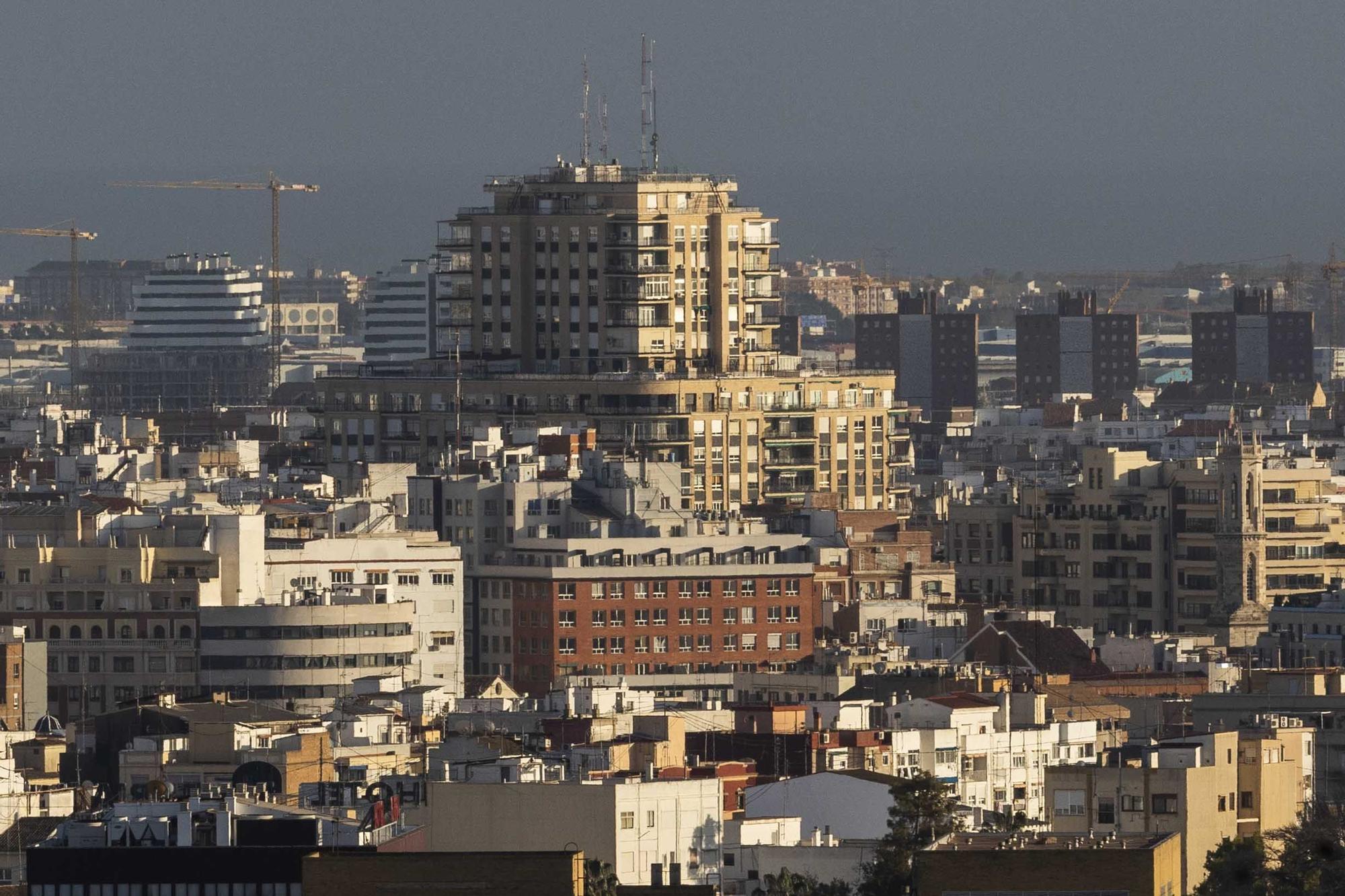 València a vista de pájaro (IV): desde el Eurostars Gran Valencia