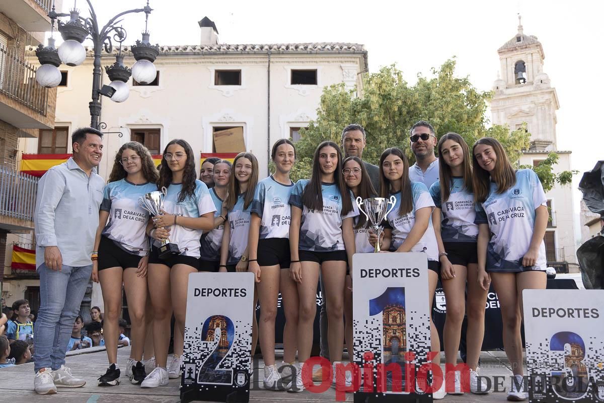 Clausura de las Escuelas Municipales Deportivas de Caravaca