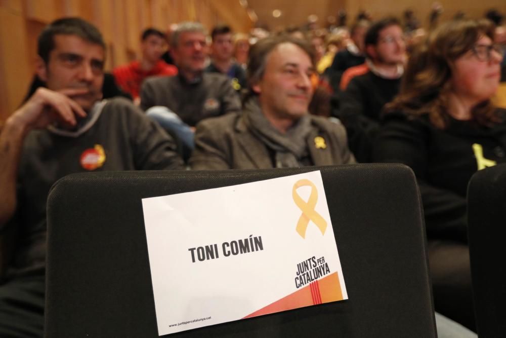 Acte central de la campanya de Junts per Catalunya a Girona