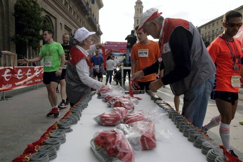 Fotogalería del IX Maratón de Zaragoza