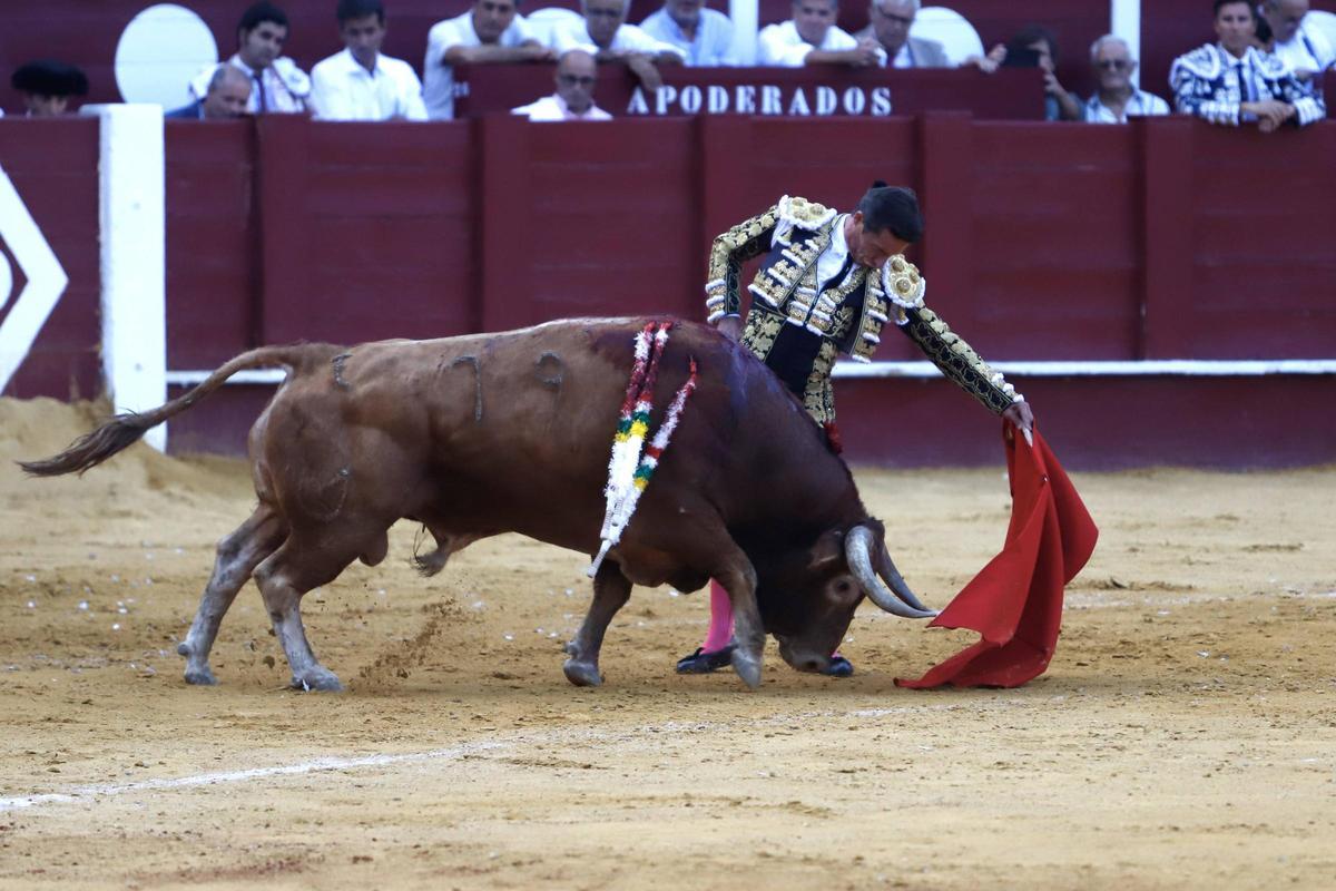 Diego Urdiales, en La Malagueta