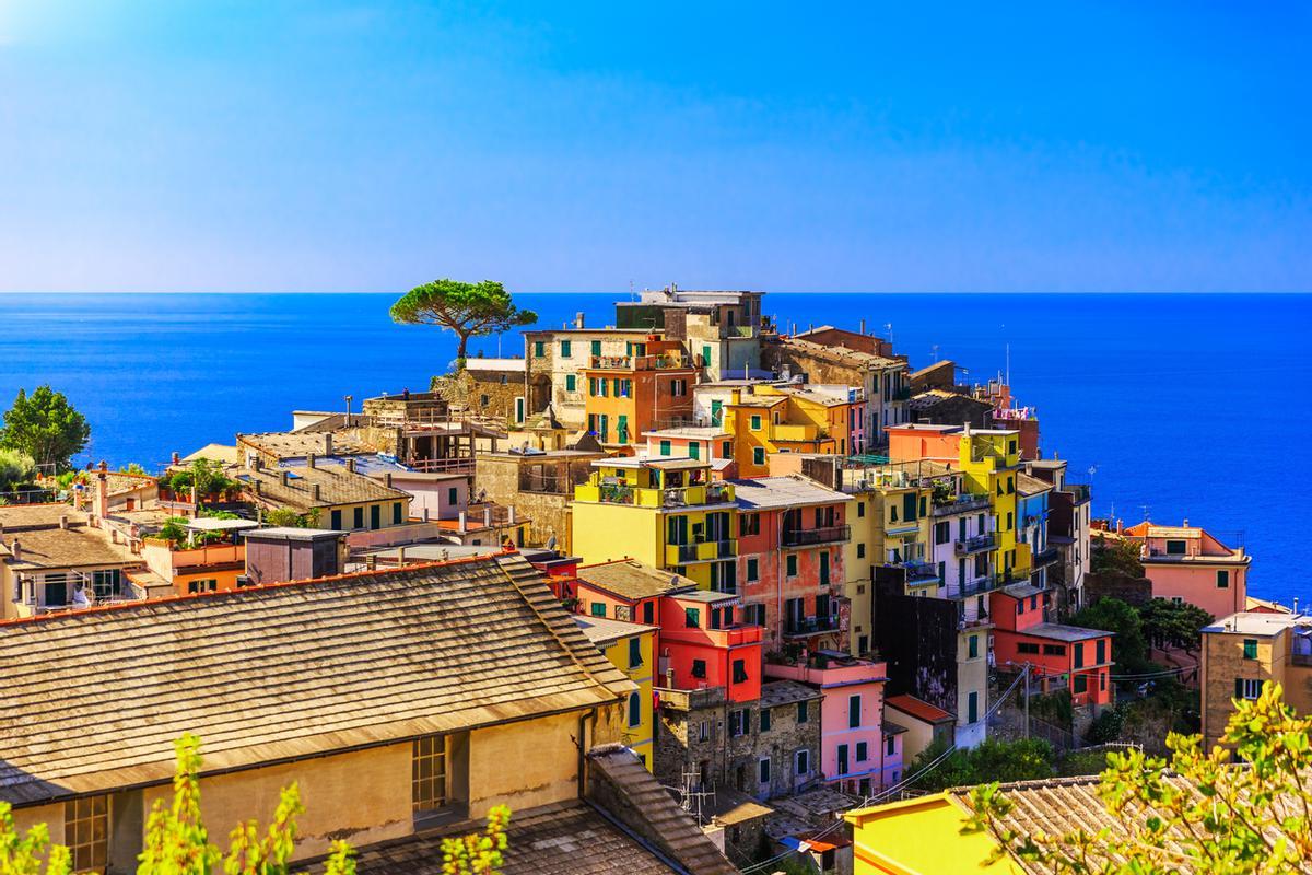 El pintoresco pueblo de Corniglia