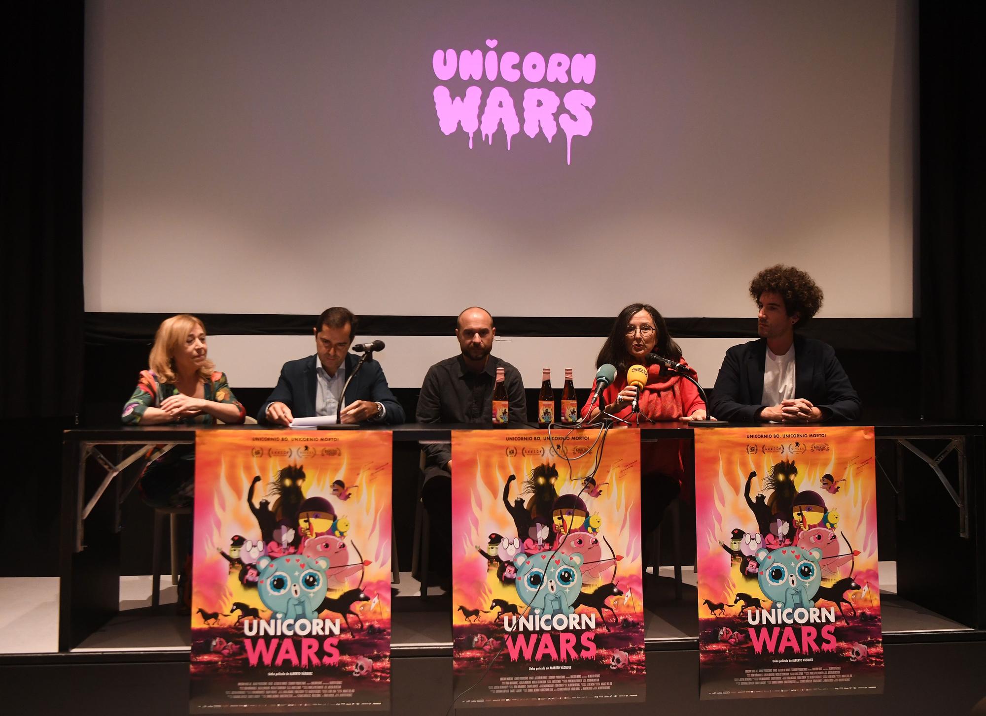 Presentación de 'Unicorn Wars' en la Filmoteca de Galicia