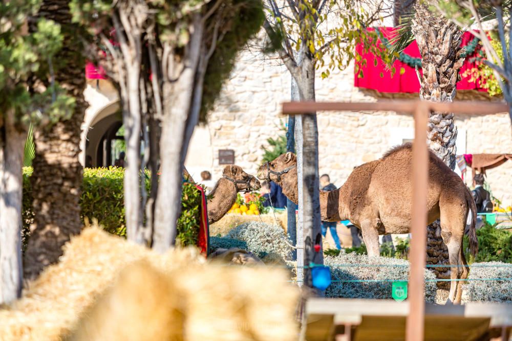 'Els Reis de La Marina", galería del campamento de los Reyes Magos en la Vila Joiosa